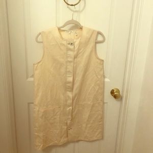 ❌SOLD//  Helmut Lang button front sleeveless dress